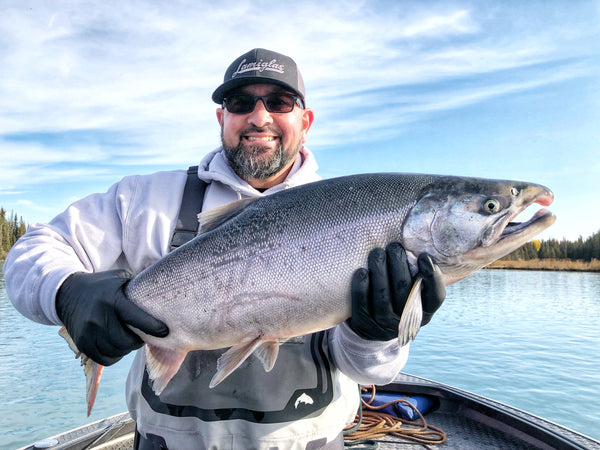 Lamiglas - Big Coho on the 7' SI Bass rod.now that sounds like
