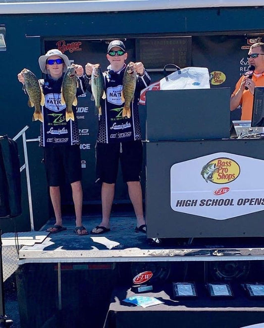 XP Bass Rods Help High School Duo Win FLW Tournament!