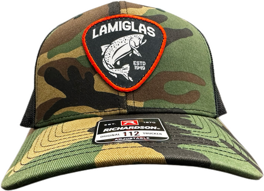 Lamiglas Fish Camo Hat - Closeout