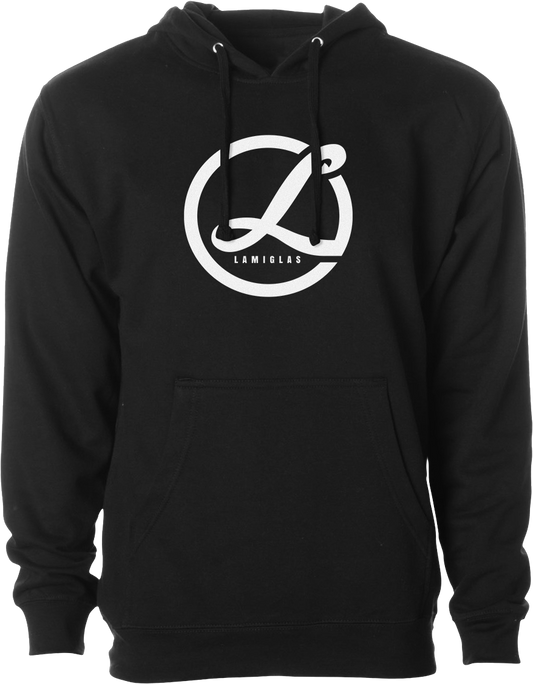 Lami Standard Unisex Midweight Hoodie Black - Closeout