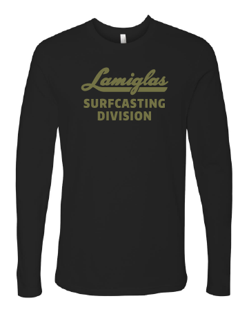 Black Surfcasting Division Long Sleeve - Closeout