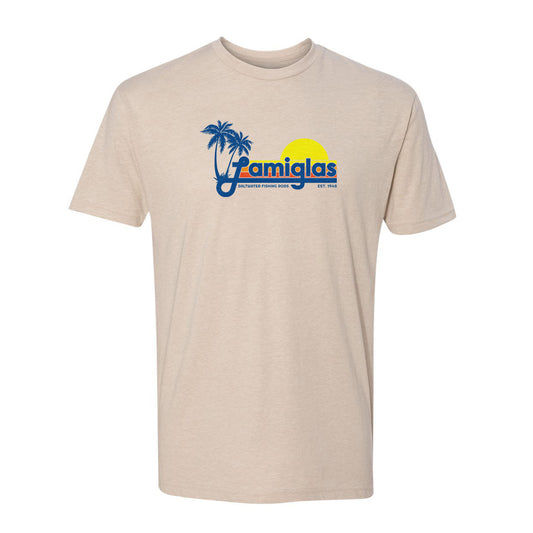 Lamiglas Retro Salt Cream T-Shirt - Closeout