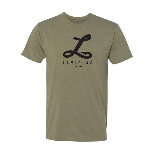 Lamiglas LamiHook Olive T-Shirt - Closeout