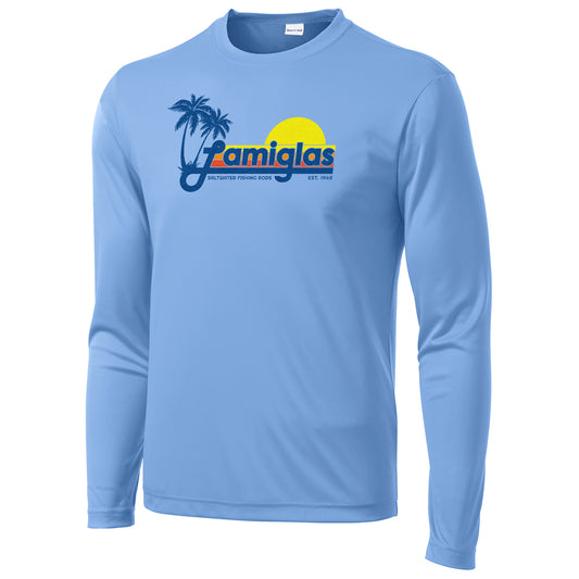 Lamiglas Retro Salt Blue Performance Long Sleeve - Closeout