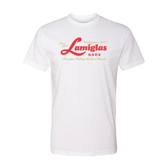 Lamiglas Beer White T-Shirt - Closeout